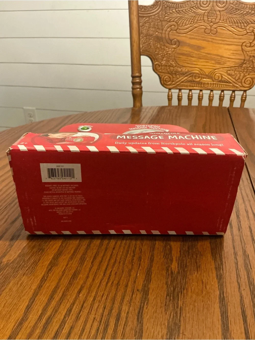 Hallmark Christmas Light Up Northpole Message Machine North Pole Santa New Boxed